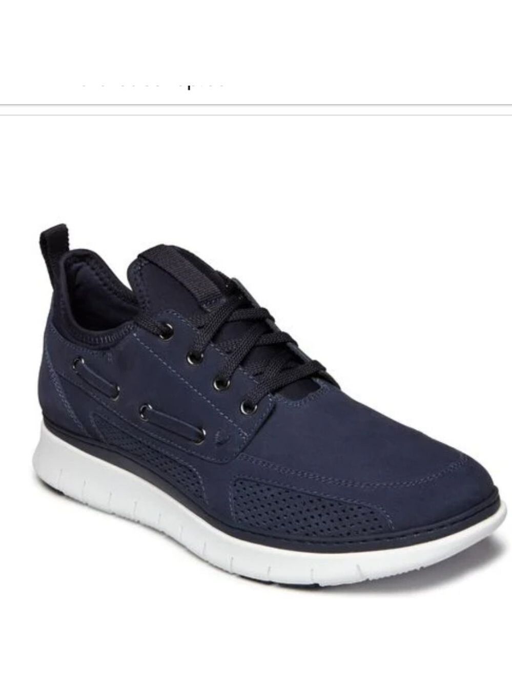 Vionic men's fresh Damian blue leather shoes 7